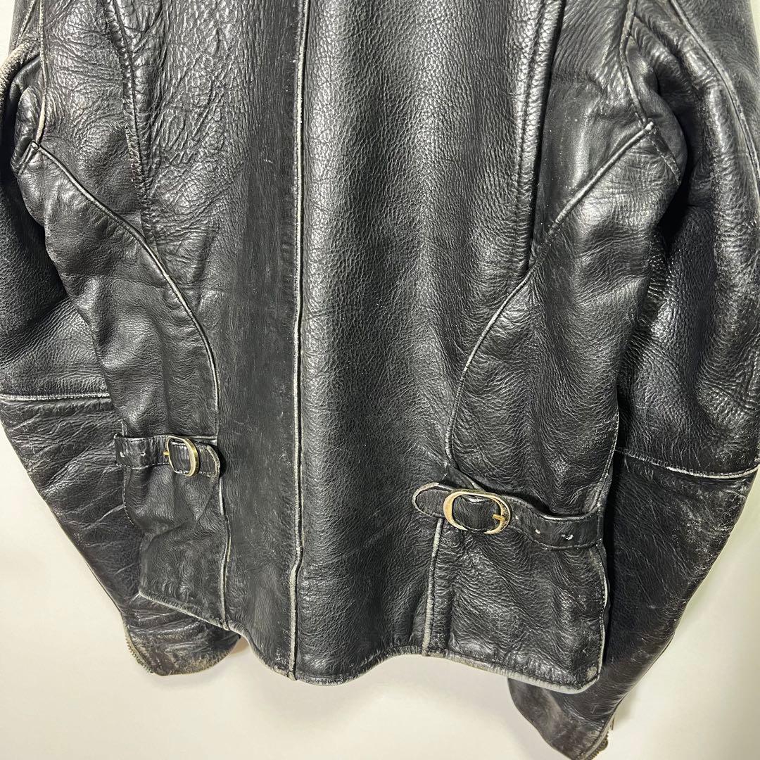 VANSON バンソン　シングル　ライダース　ジャケット　サイズ34