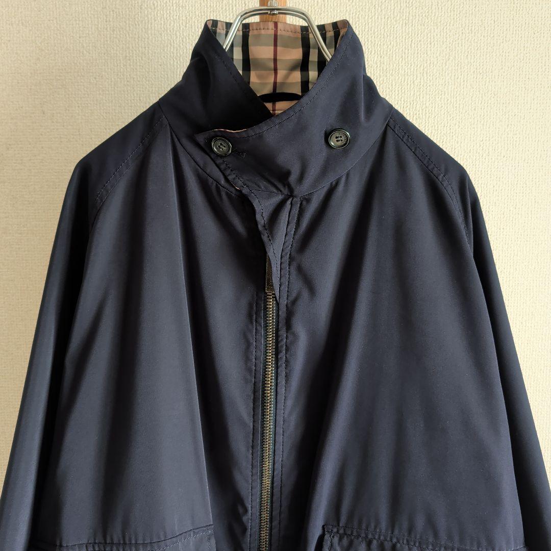 バーバリー ロンドン ノバチェック ハリントンジャケット ブルゾン 裏チェック