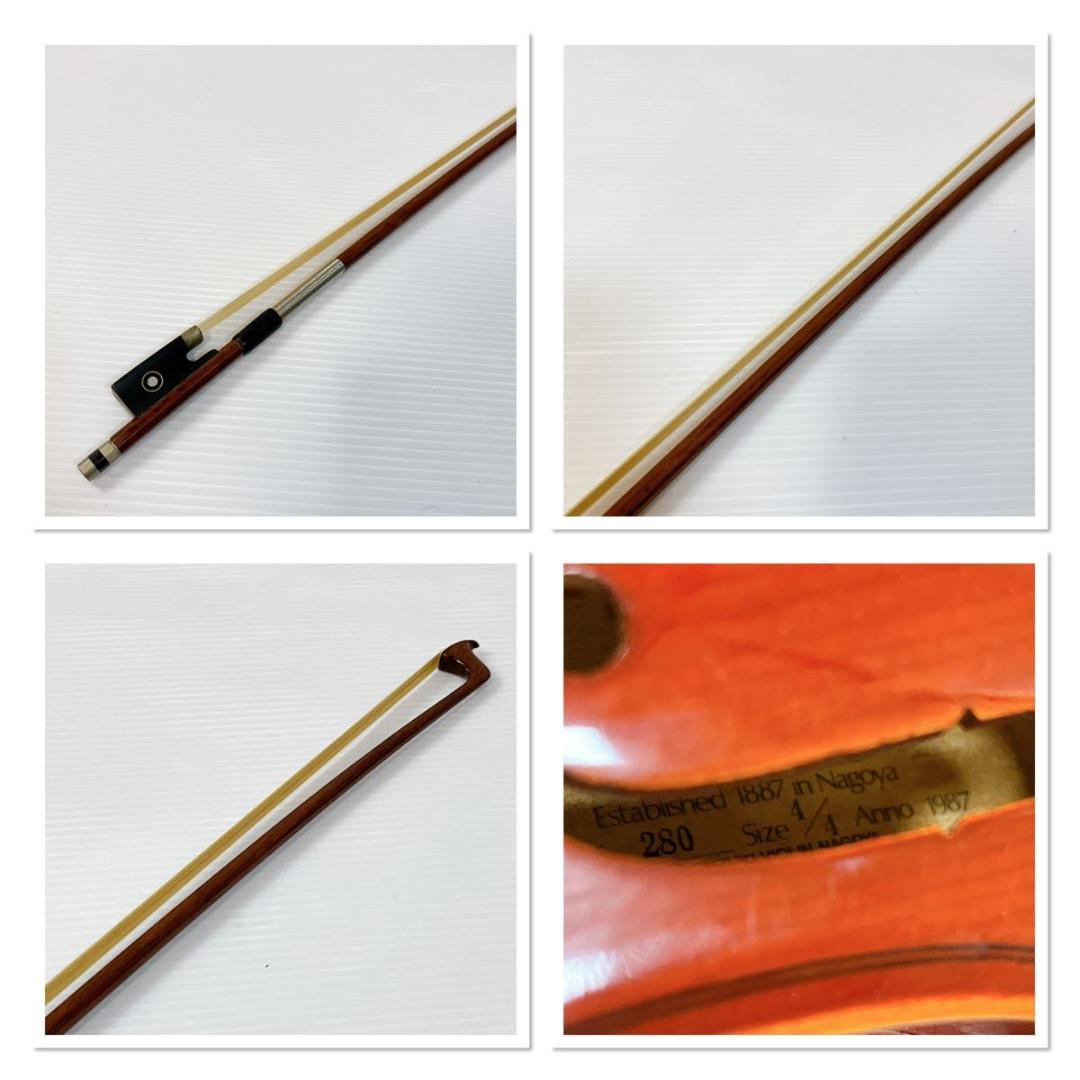 SUZUKI スズキ バイオリン No.280 4/4 1987年製