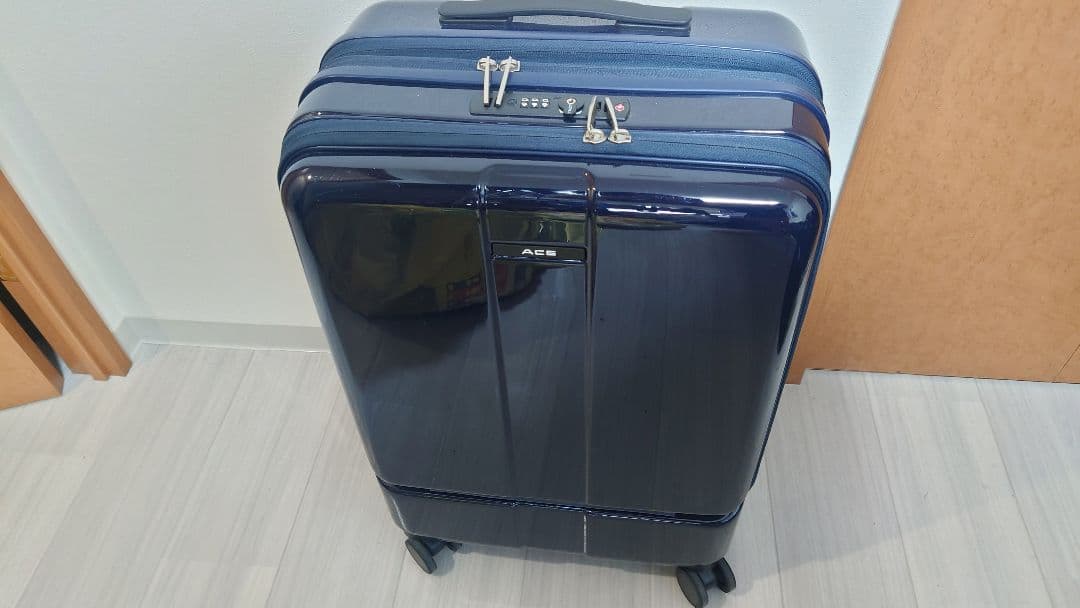 【美品】エース スーツケース フォールズ 46/57L