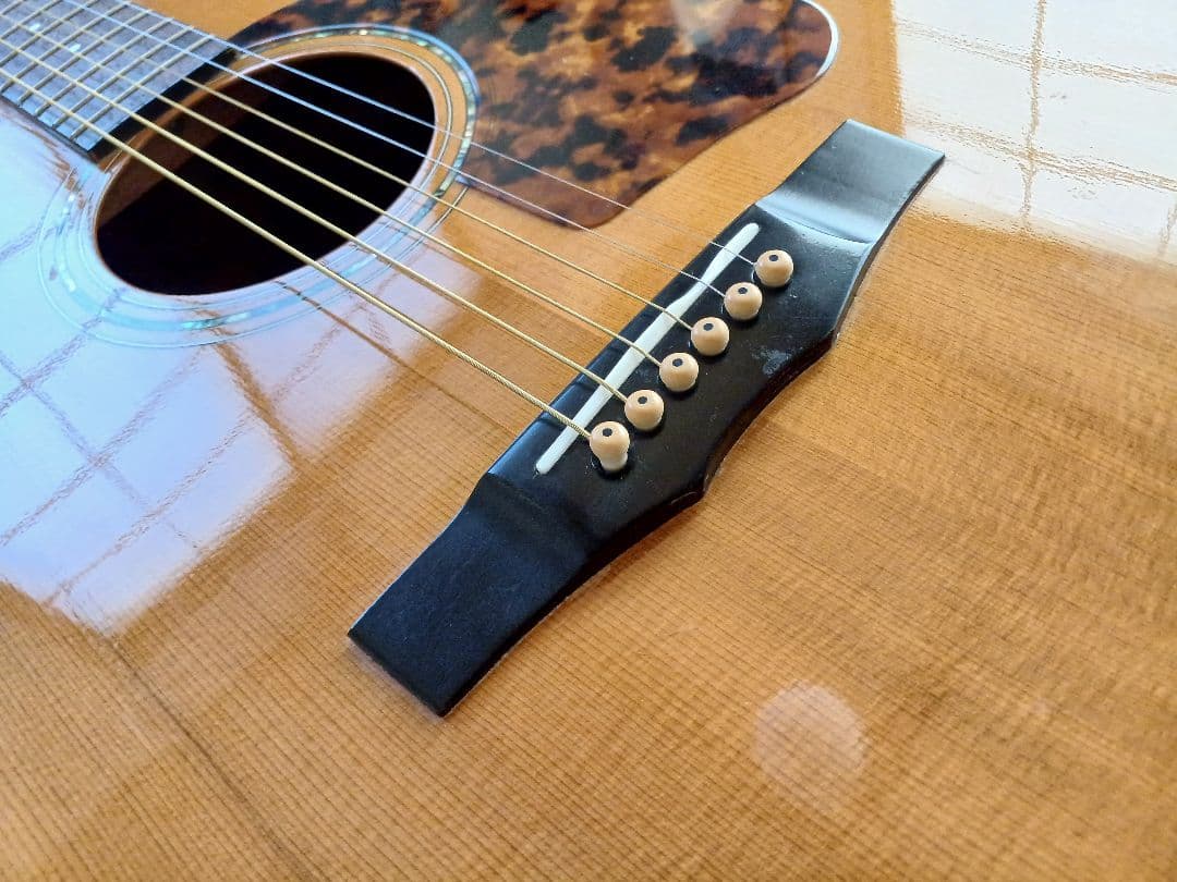 【送料込】モーリス　MW650P　トップ単板　生ギター　整備済新品弦　リペア品