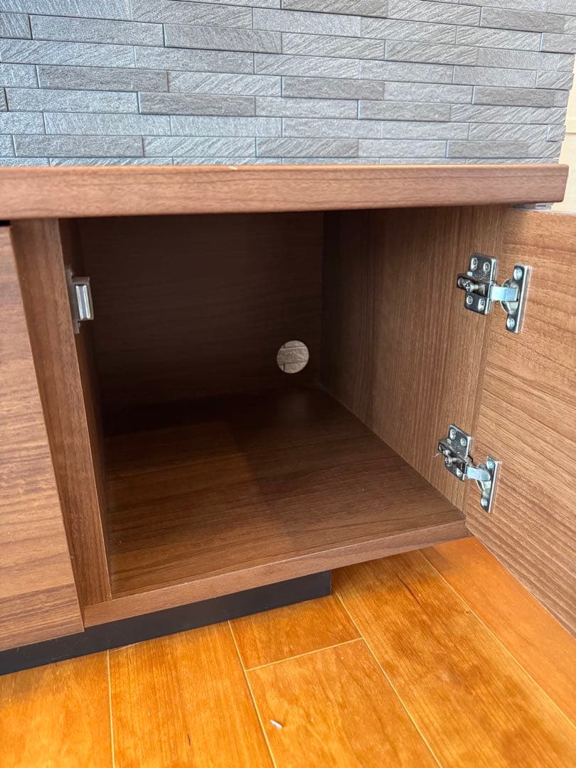 【中古・美品】ローテレビ台 ローボード 幅200 国産 日本製 完成品