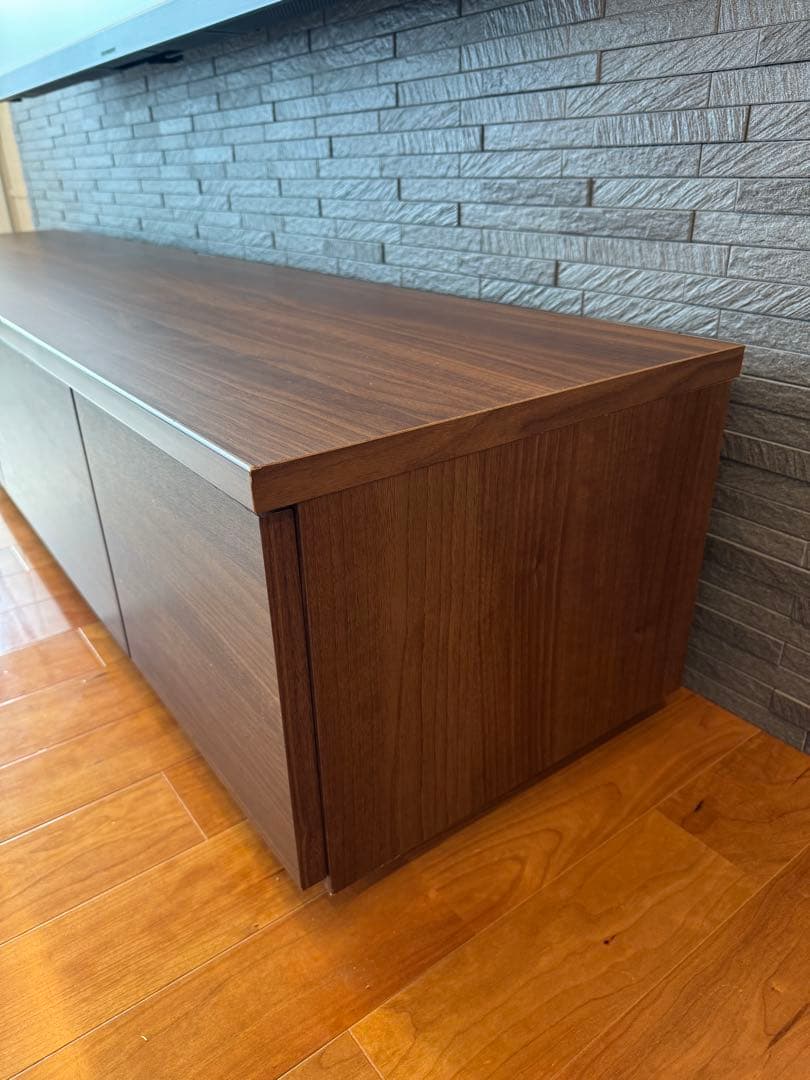 【中古・美品】ローテレビ台 ローボード 幅200 国産 日本製 完成品