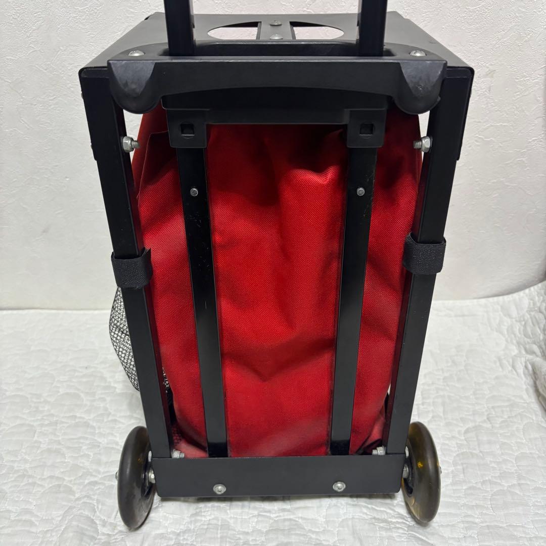 【希少色】zuca ズーカ キャリー 座れるキャリーケース 2輪 光るタイヤ