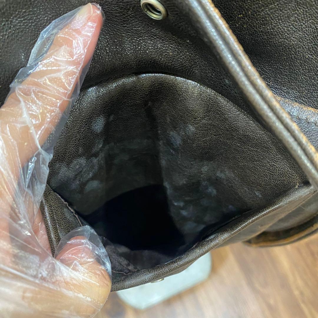 d*3様 希少 アヴィレックス レザージャケット　ピンナップガール 90s ビン