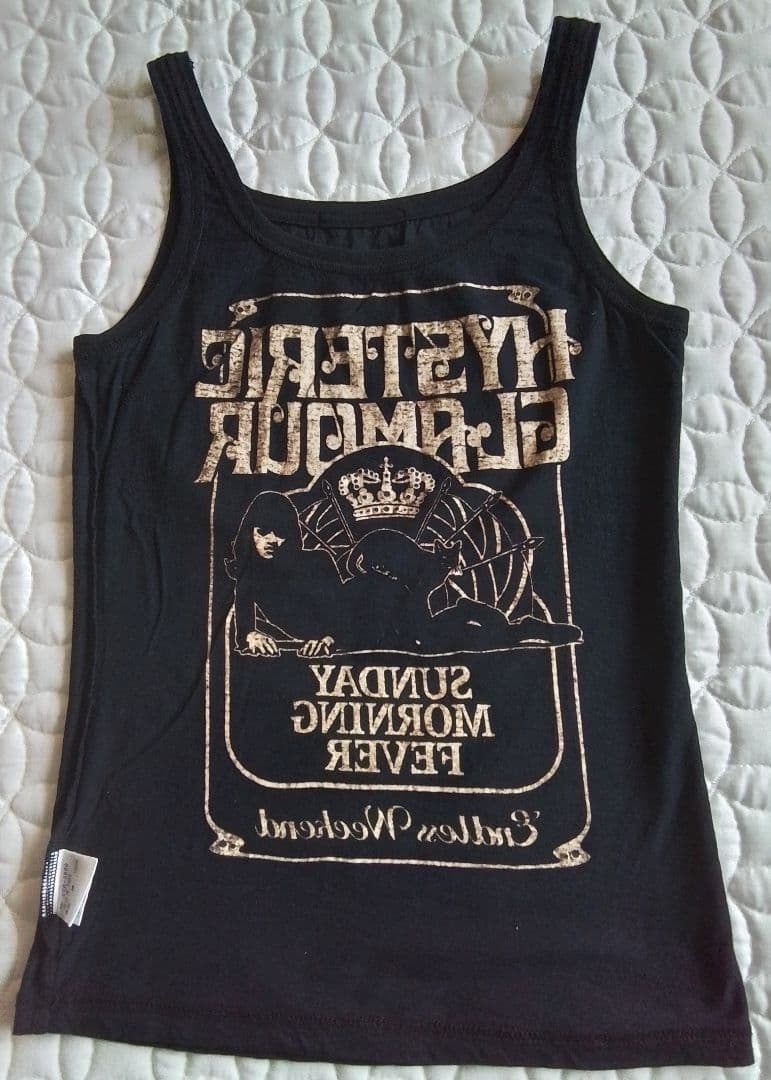 Hysteric Glamour 00s タンクトップ ラインストーン