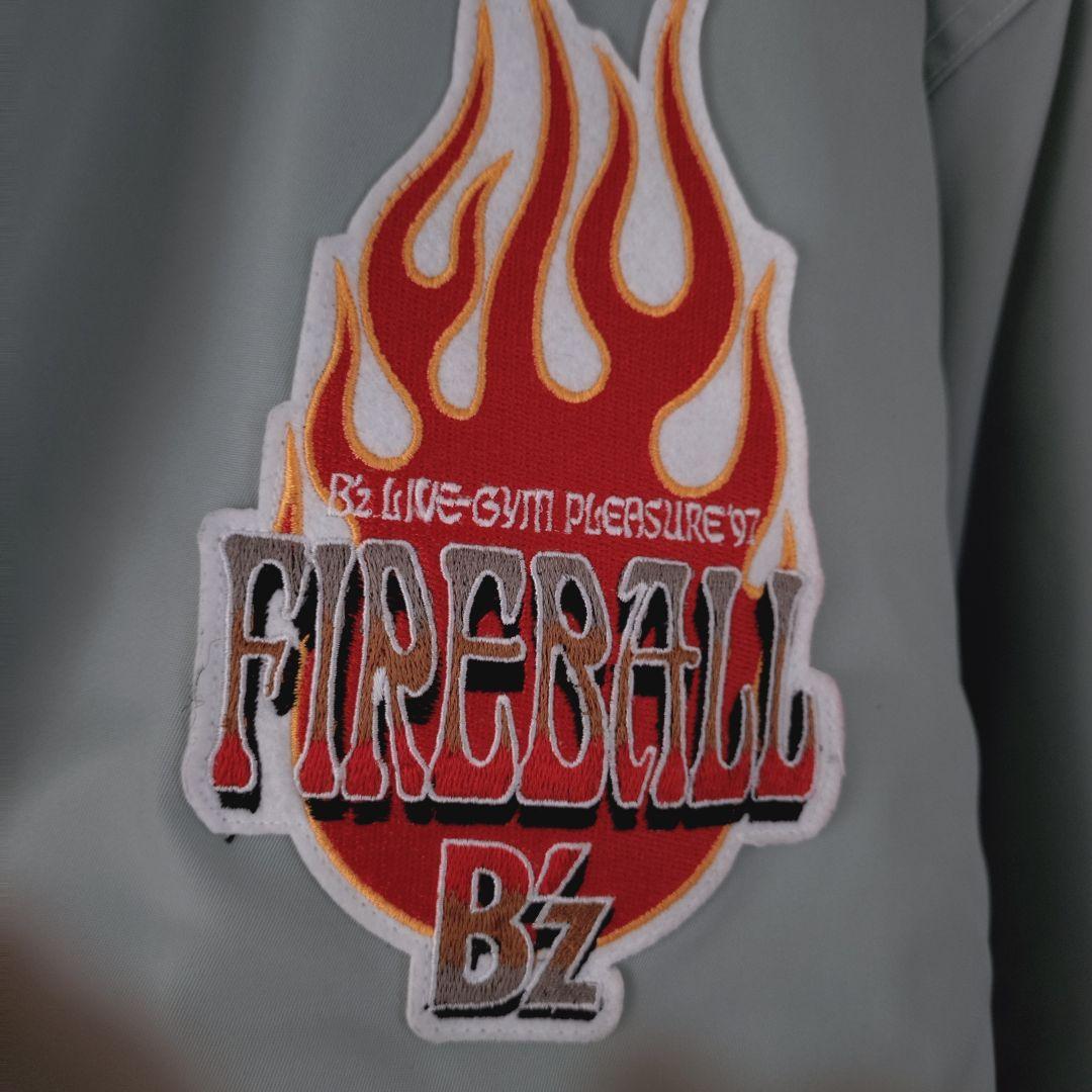 B'z FIREBALL 復刻スタッフブルゾンジャケット スタジャン L