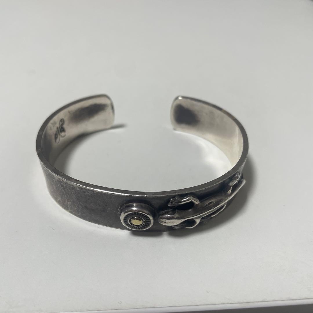 あるじゃん　祐天寺　ag factoryシルバー トカゲ　バングル k18