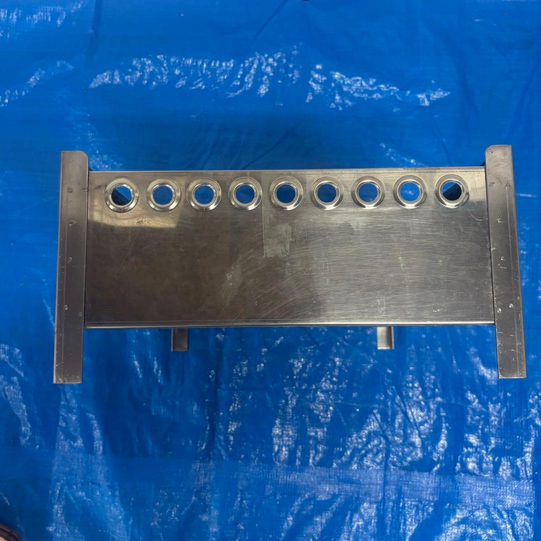 プロ用ガス式たこ焼き器 銅板3プレート 54穴　最終値引　超メルカリ市