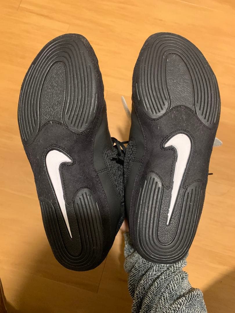 NIKE レスリング ボクシング シューズ ブラック