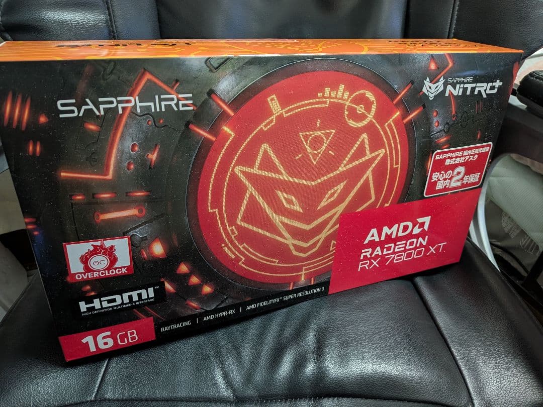 Sapphire RX7800XT NiTRO＋