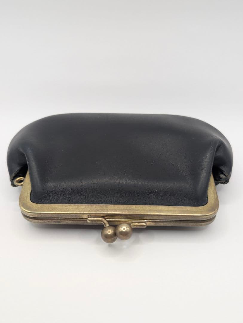 N25 がま口財布　Mサイズ　ブラック