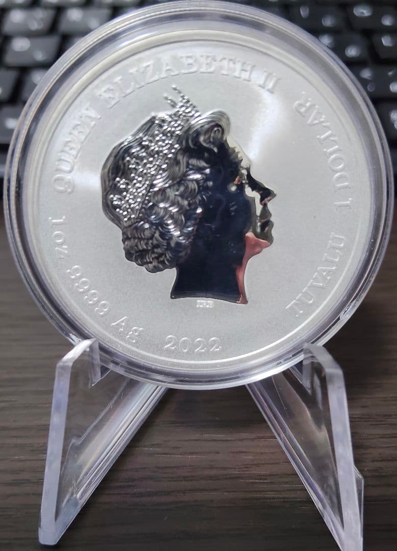 ストリートファイター リュウ 銀貨 2022年