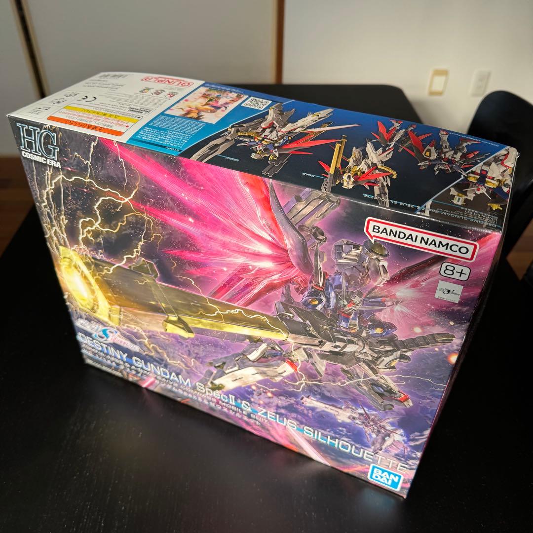 【新品未使用】HG デスティニーガンダム Spec II & ゼウスシルエット