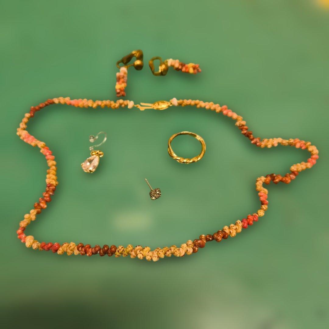 m*-様 14k刻印有ネックレス含むアクセサリーまとめ