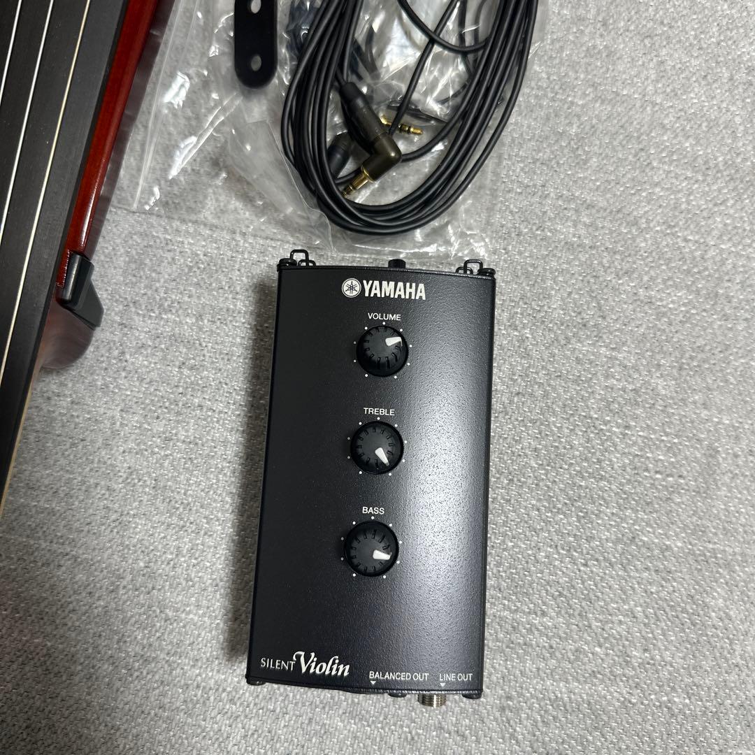 ヤマハ YAMAHA サイレントバイオリン ハードケース/ケーブル類/アンプ付き