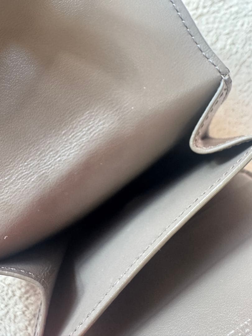 CELINE セリーヌ　ウォレット　二つ折り財布 ベージュ