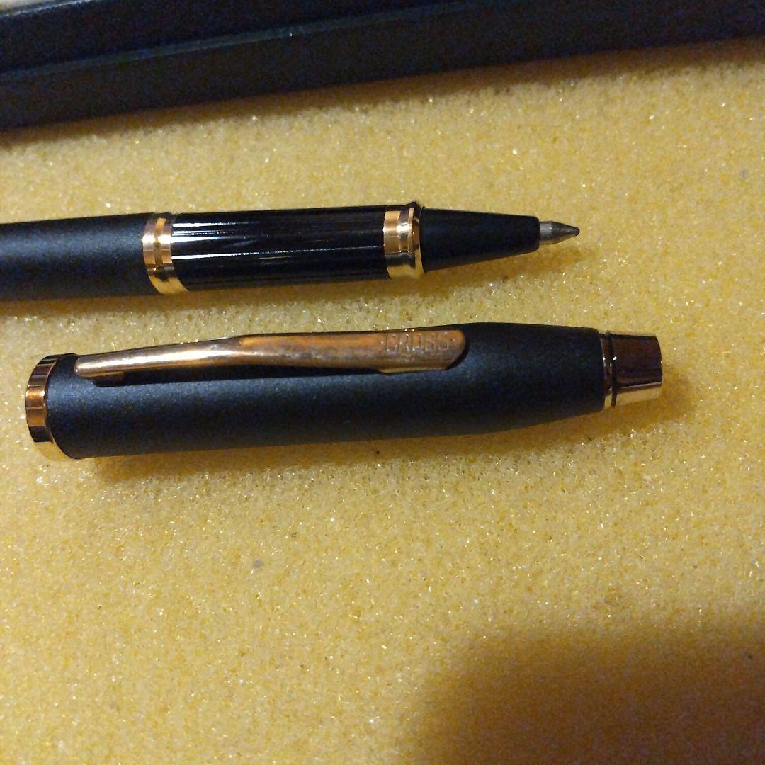 赤字覚悟 進物用 CROSS ボールペンセット 黒