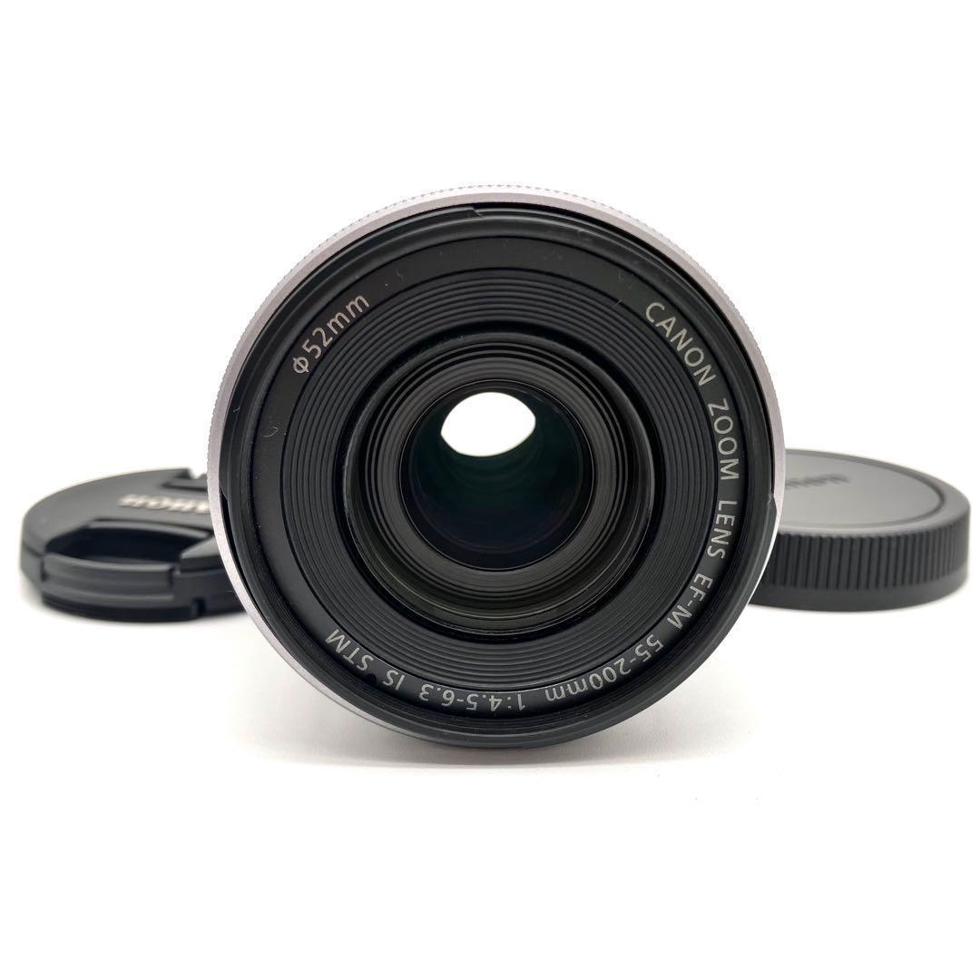 Canon EF-M 55-200mm F4.5-6.3 IS STM シルバー