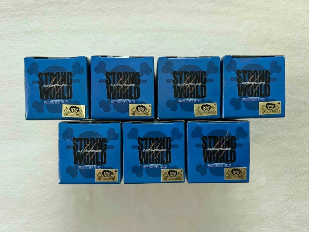 [未開封]ワンピース WCF ストロングワールド ver.6 7品セット