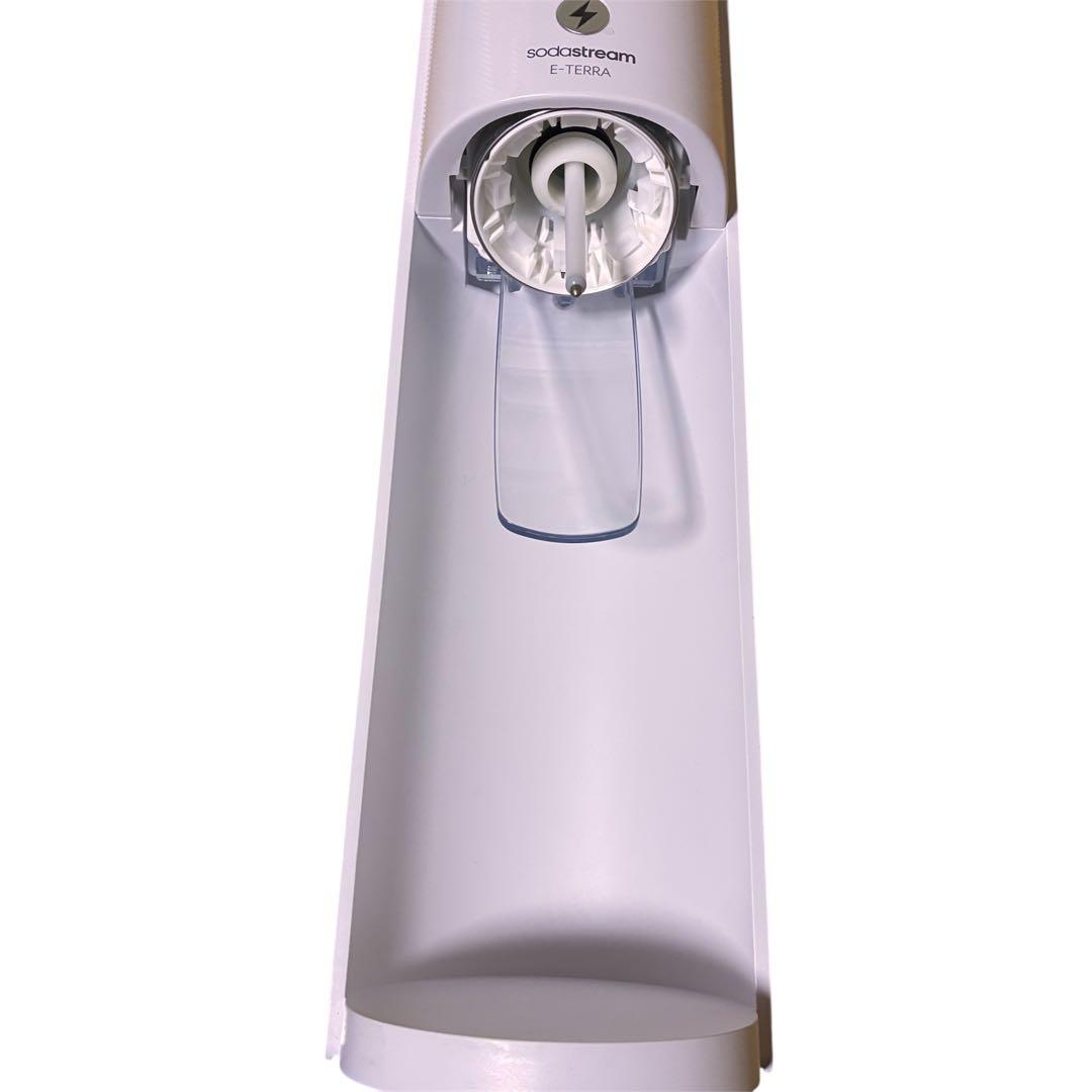 【美品】ソーダストリーム E-TERRA ホワイト 電動モデル
