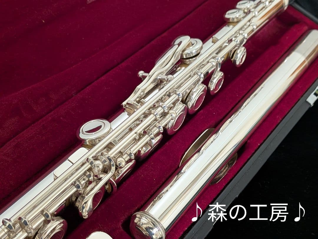 フルート専門店‼️部活応援‼️銀メッキ　ヤマハフルート YFL211S Eメカ