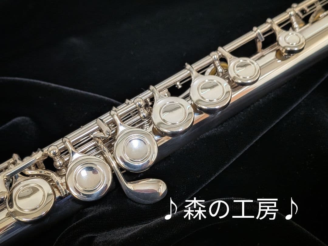 フルート専門店‼️部活応援‼️銀メッキ　ヤマハフルート YFL211S Eメカ