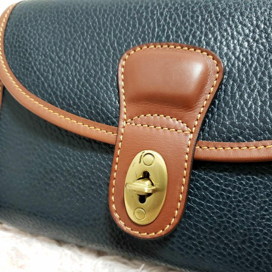 オールドコーチ COACH シェリダン ターンロックショルダーバッグ 美品