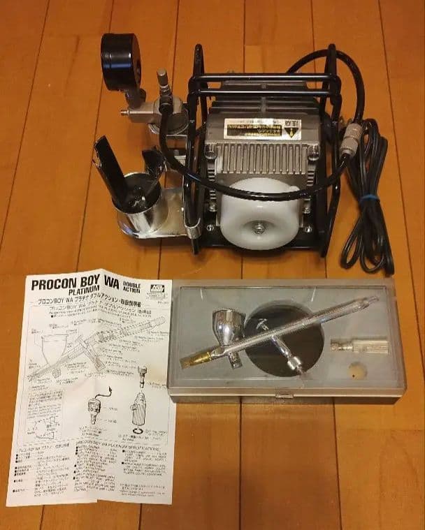 ★GSIクレオス Mr.リニアコンプレッサーL5　エアブラシセットPS-269★