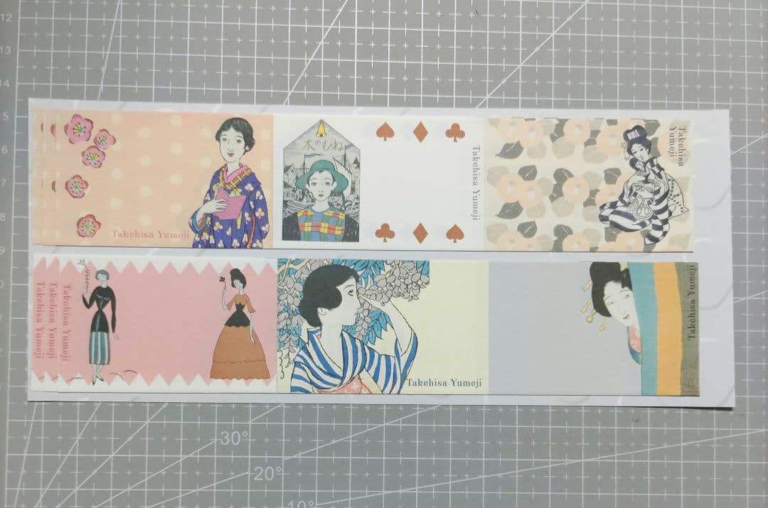 竹久夢二 ロール付箋3ループ分 整理出品②