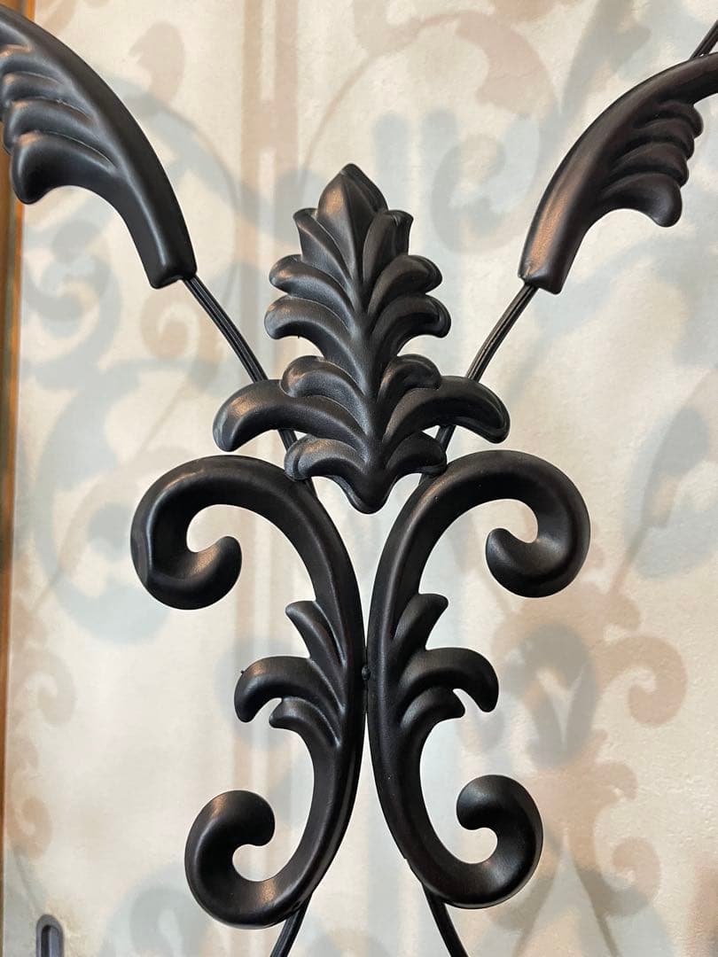 未使用品　アンティーク　アイアン3連パーテーション