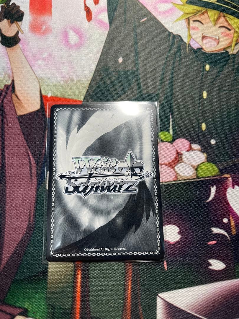 WS　きんいろモザイク　プロモ　箔押し　イギリス人留学生 アリス　PR+