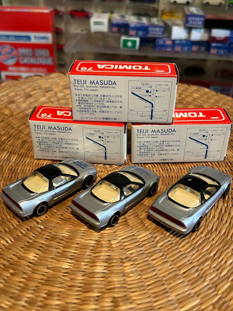 トミカ　HONDA NSX アイアイアド特注　日本製　3台セット