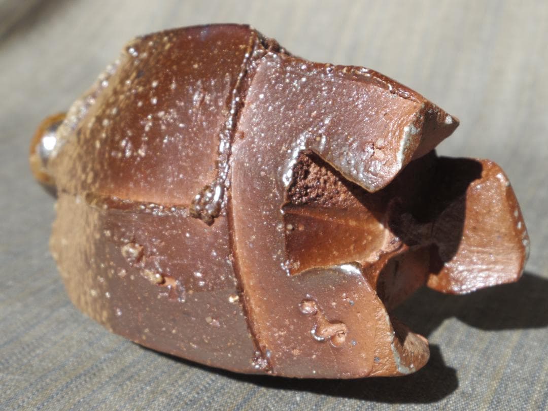 隠崎隆一【師：人間国宝　伊勢崎淳】★備前徳利