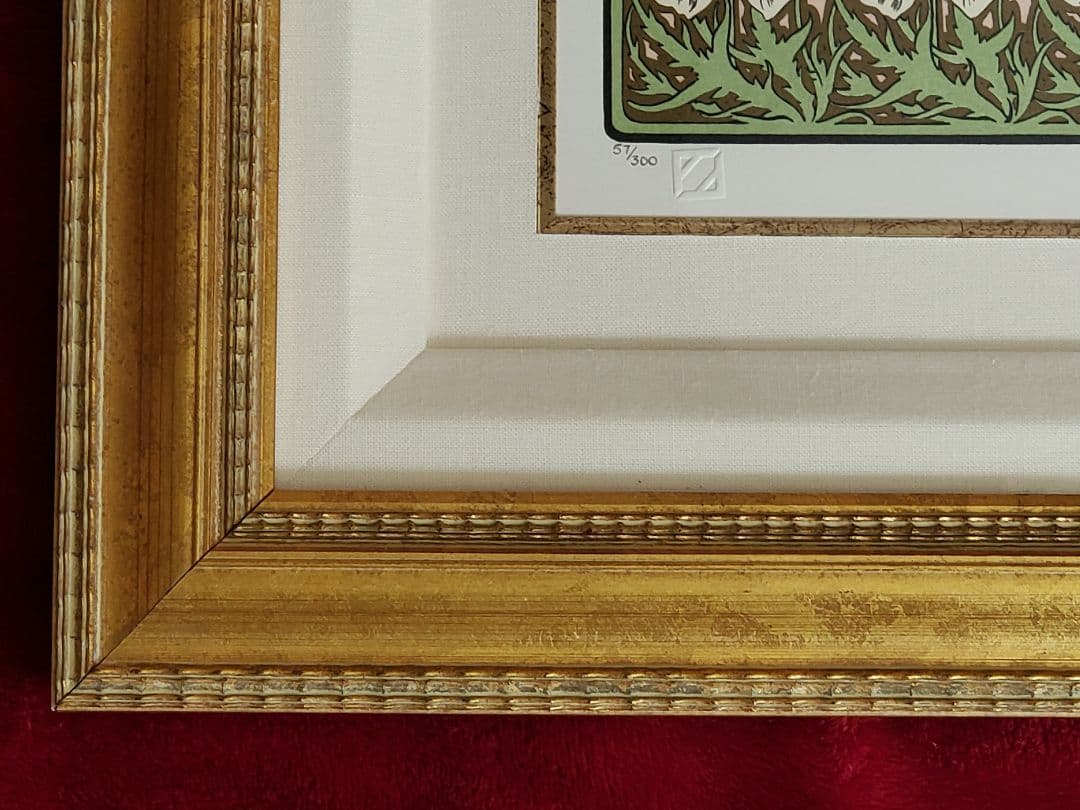 P*m様 【アルフォンス・ミュシャ】限定300部『月光』☆保証書＆証明書付きリト