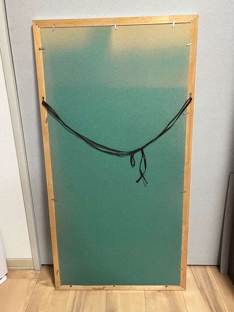 【特大】ヒロ・ヤマガタ　DISNEY LAND EVENIG ポスター　額傷有