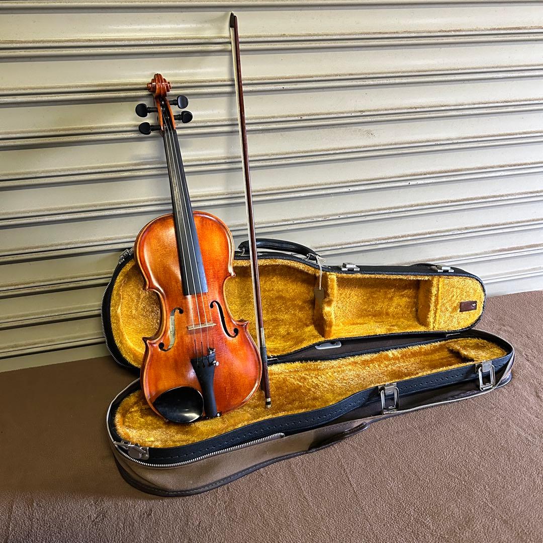 CK37★バイオリン★ 音響機器 バイオリン 弦楽器 弓あり ケースあり