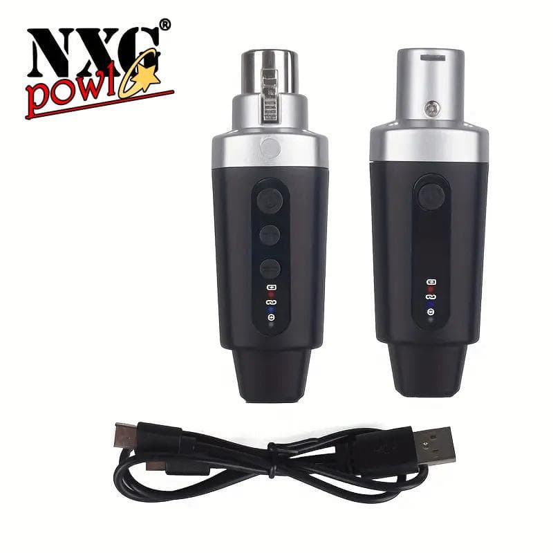 有線が無線にワイヤレスマイクシステムXLRコネクター付き2.4GHz長距離USB