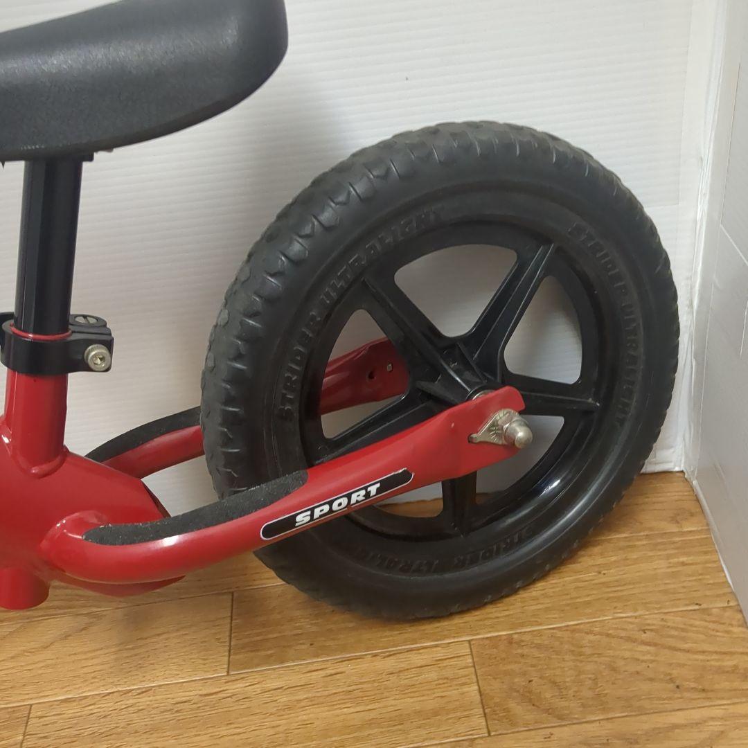 【極美品】STRIDER ストライダー　スポーツ バランスバイク 赤 12インチ
