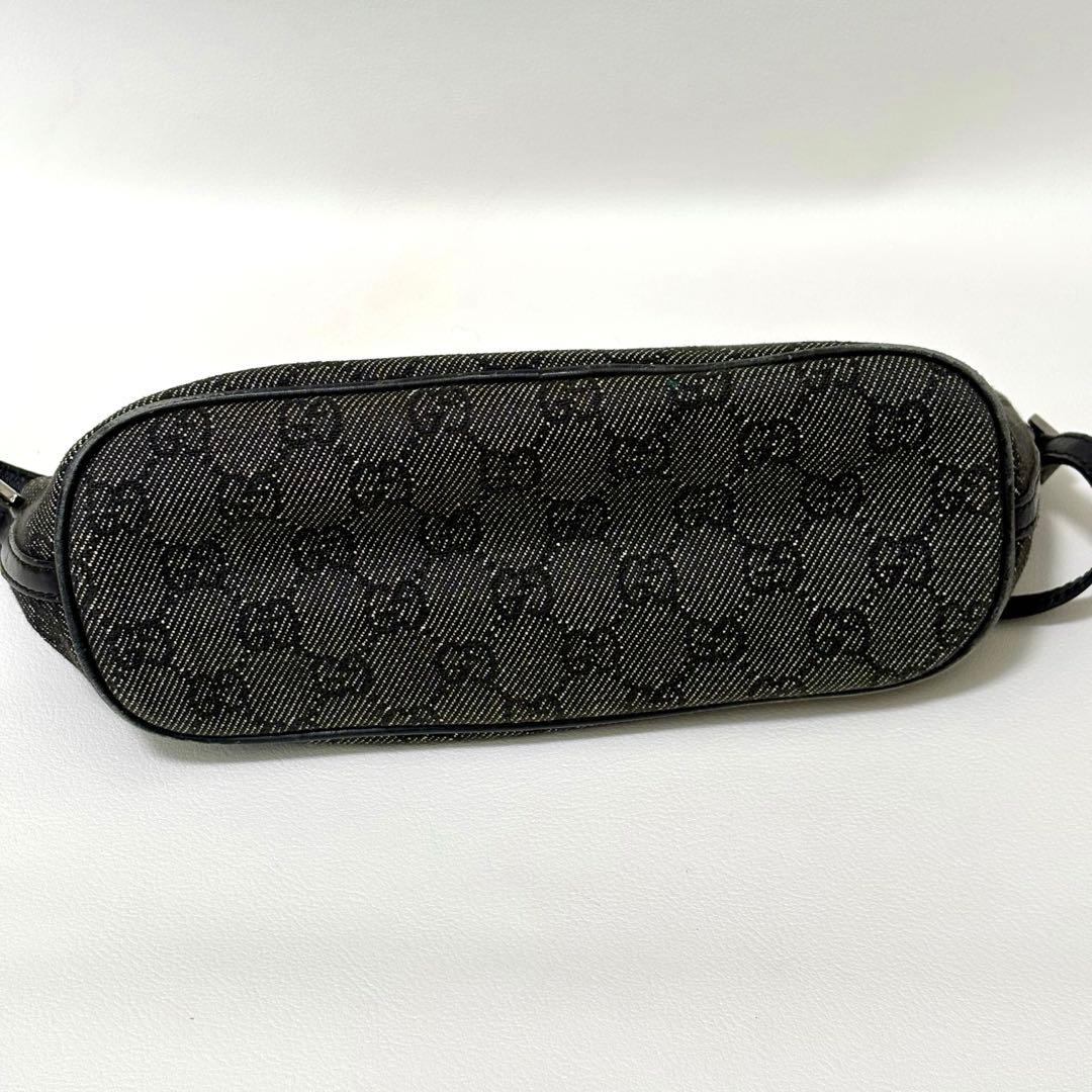 GUCCI グッチ GGキャンバス ハンドバッグ アクセサリーポーチ キャンバス