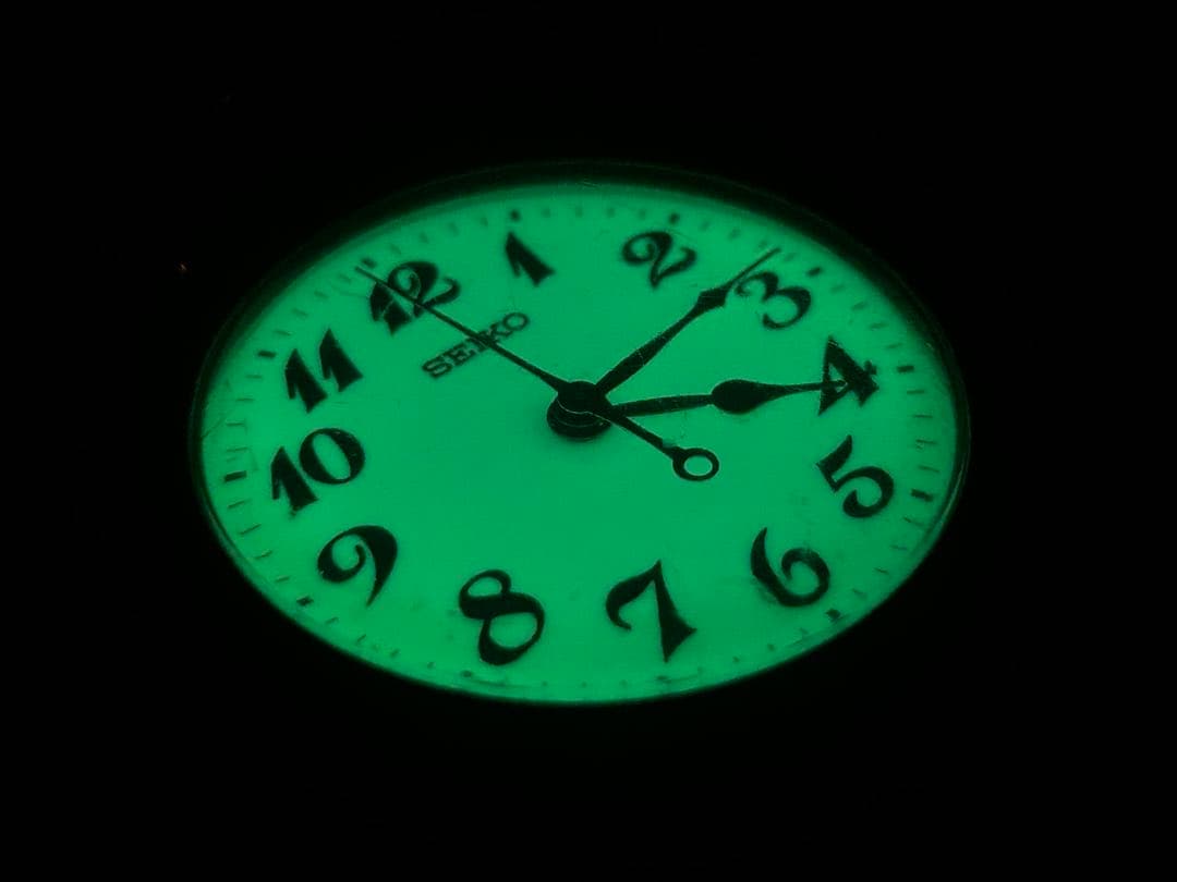 木*一様 JR西日本懐中時計 ルミブライト仕様 動作品