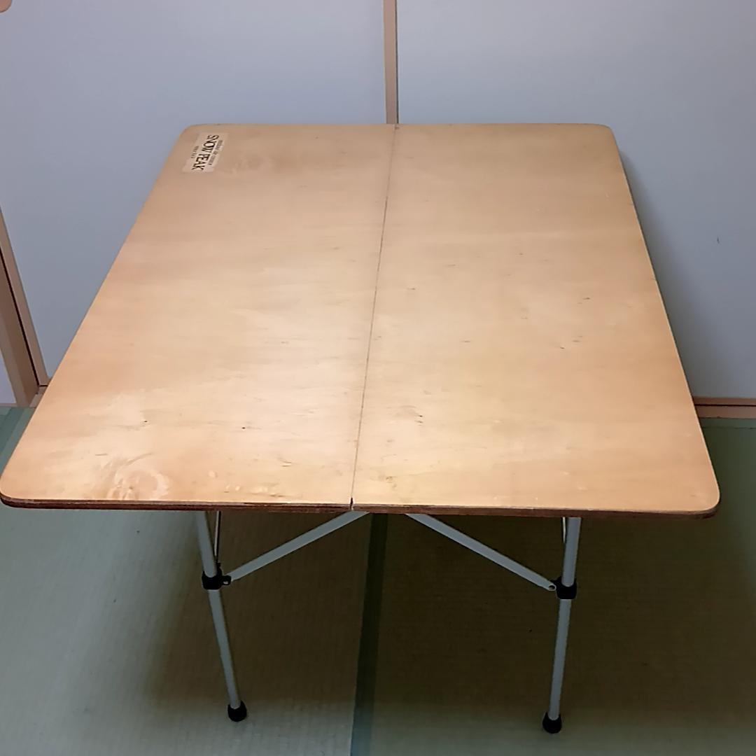  peak アジャスタブルフォールディングテーブル　旧ロゴ　廃盤品