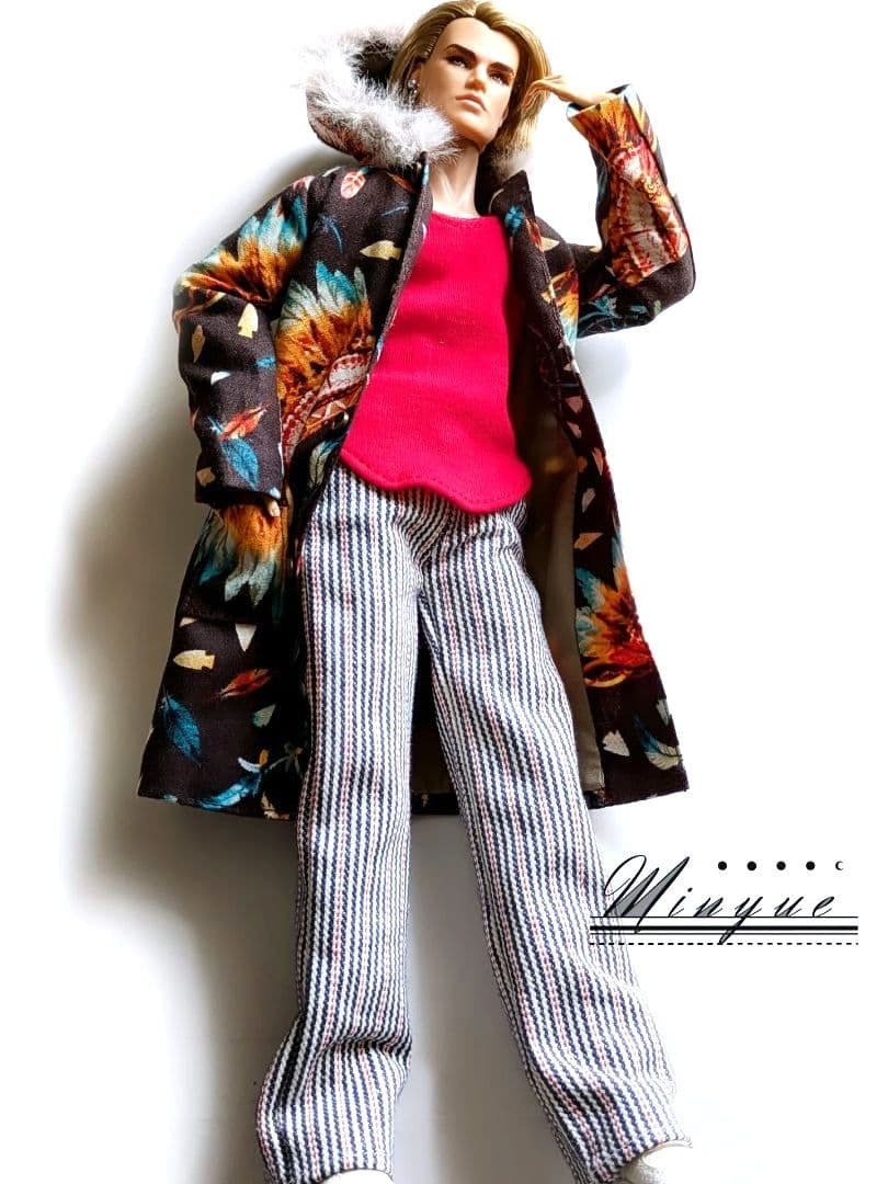 インテグリティトイズ オム インディアン柄コートコーデセット