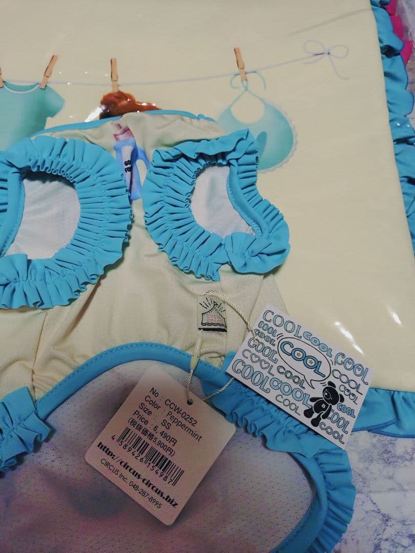 F Laundry BearフリルタンクSS＆マット セットcircusサーカス