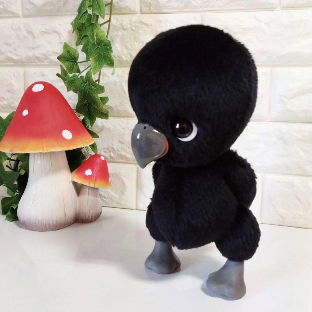 ぬいぐるみ✽アートドール✽カラスのかーくん✽手足可動✽大サイズ