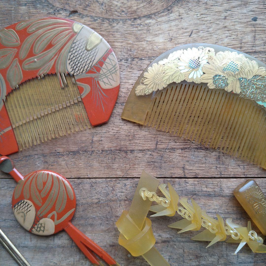 日本髪 櫛 かんざし