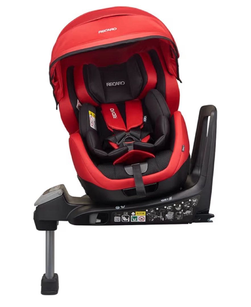 RECARO チャイルドシート レッド