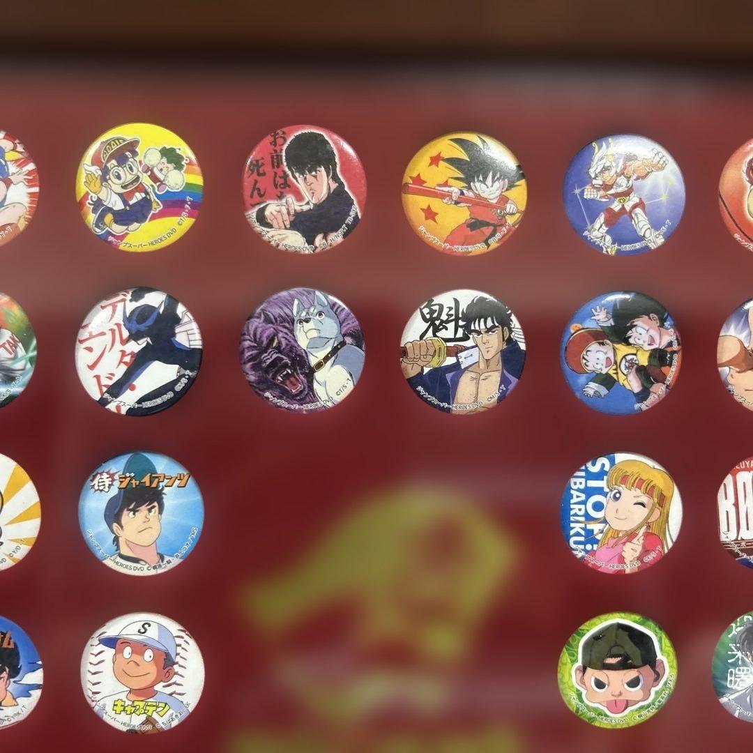ジャンプスーパーHEROS スペシャルコレクションDVD 特製缶バッジ