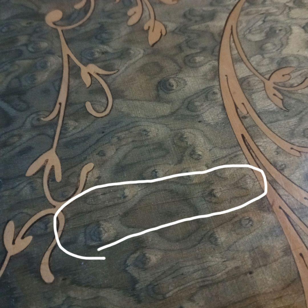 Demainドマン　象嵌　テーブル