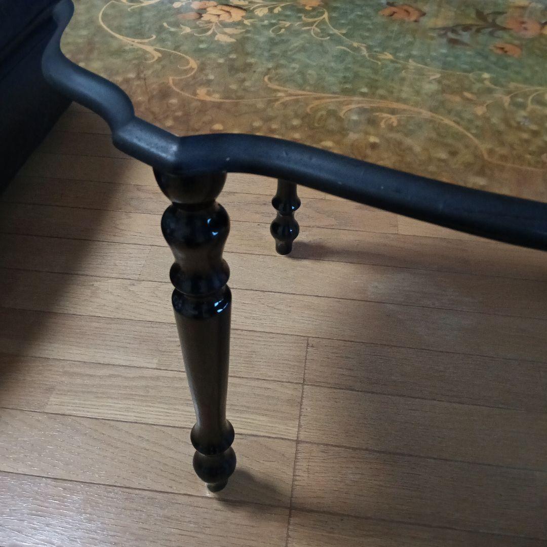 Demainドマン　象嵌　テーブル